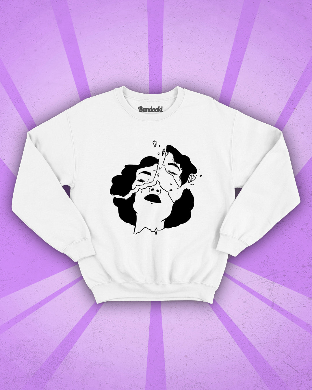Sudadera Broken Face