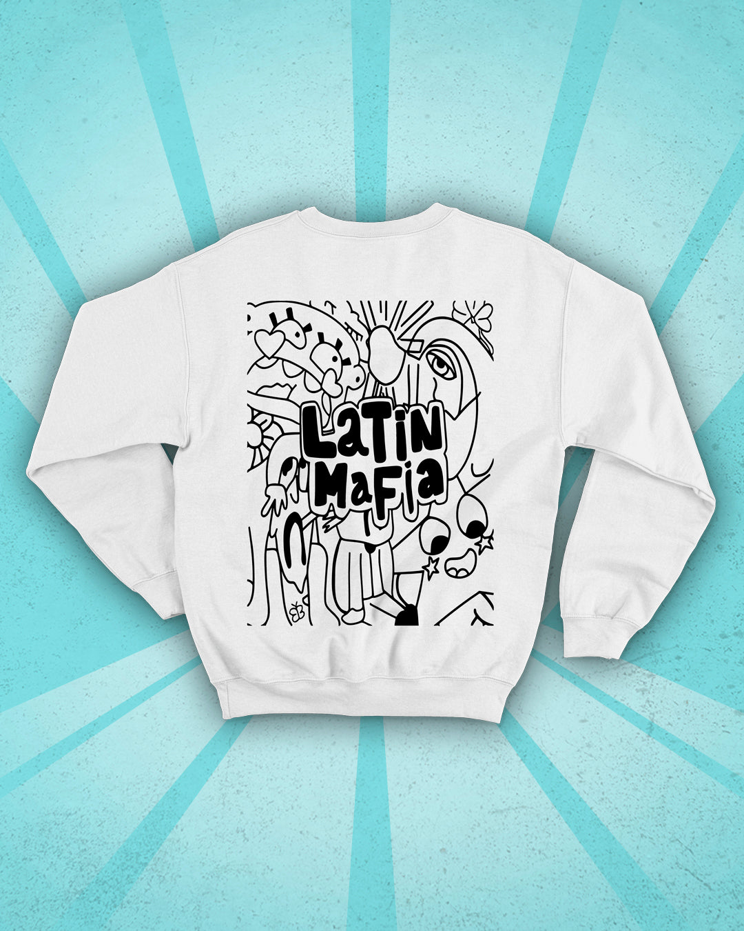 Sudadera Latin Mafia – Calle, Clase y Flow