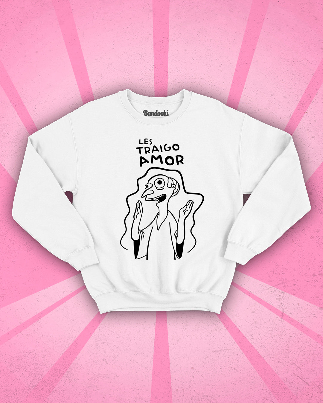Sudadera Simpsons Les Traigo Amor