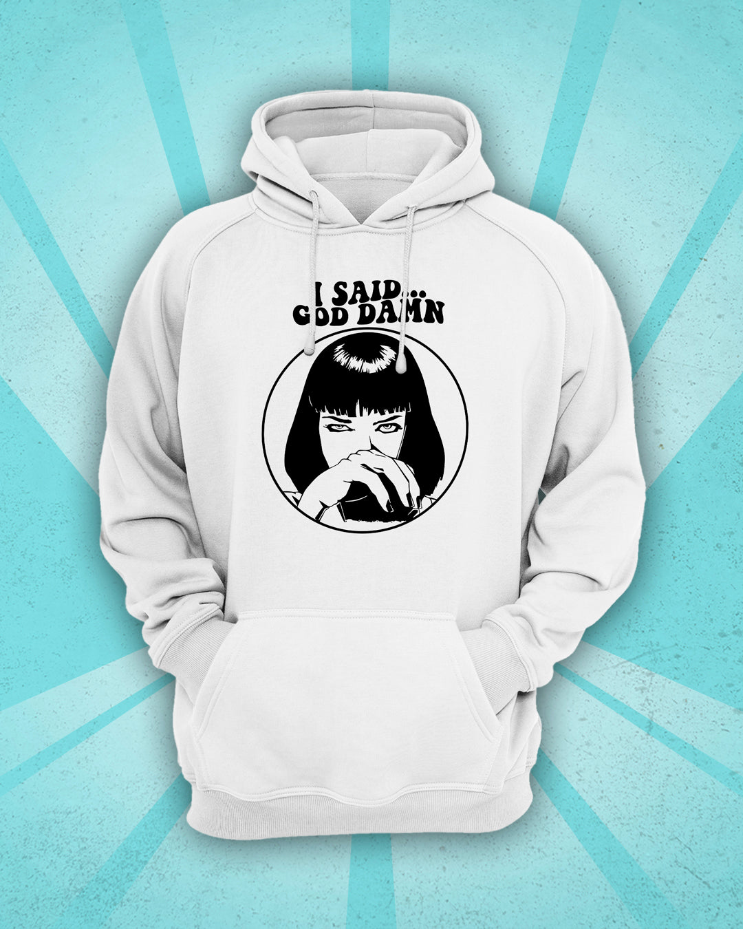 Sudadera God Damn Pulp Fiction
