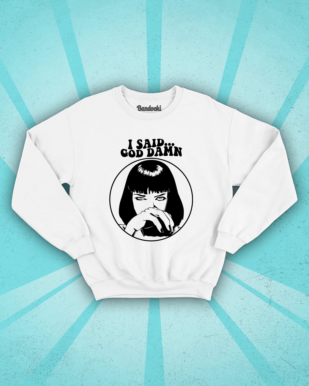 Sudadera God Damn Pulp Fiction