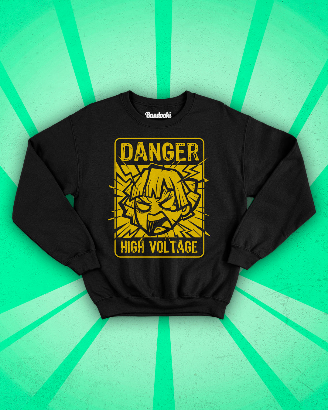 Sudadera High Voltage Zenitsu