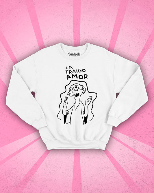 Sudadera Simpsons Les Traigo Amor