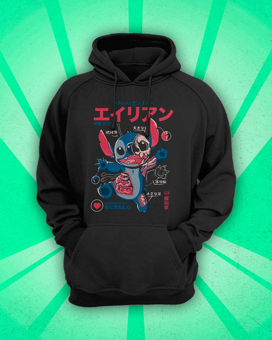 Sudadera Stitch X-Ray – Anatomía Alienígena