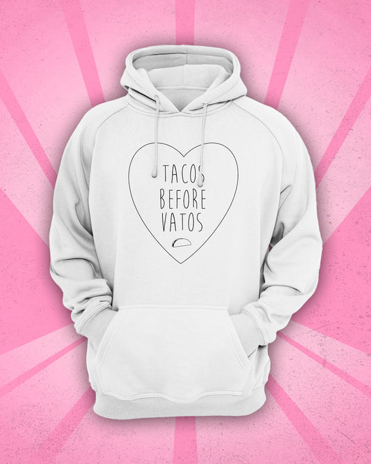 Sudadera Tacos Before Vatos