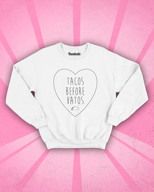Sudadera Tacos Before Vatos