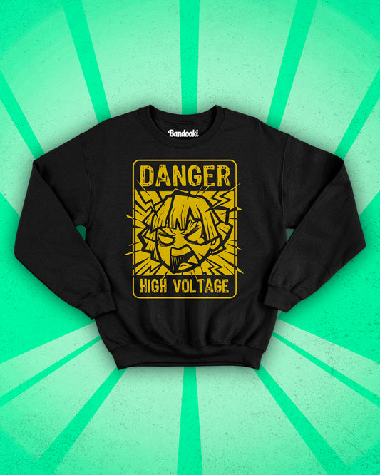 Sudadera High Voltage Zenitsu